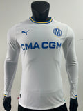 Marseille Puma Long Sleeve Football Player Jersey