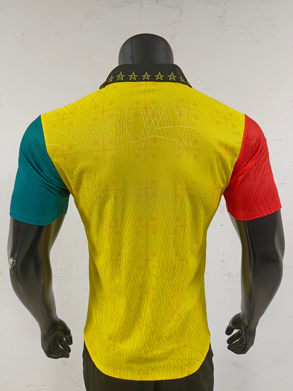 Ghana Yellow Black Star Player Retro Jersey