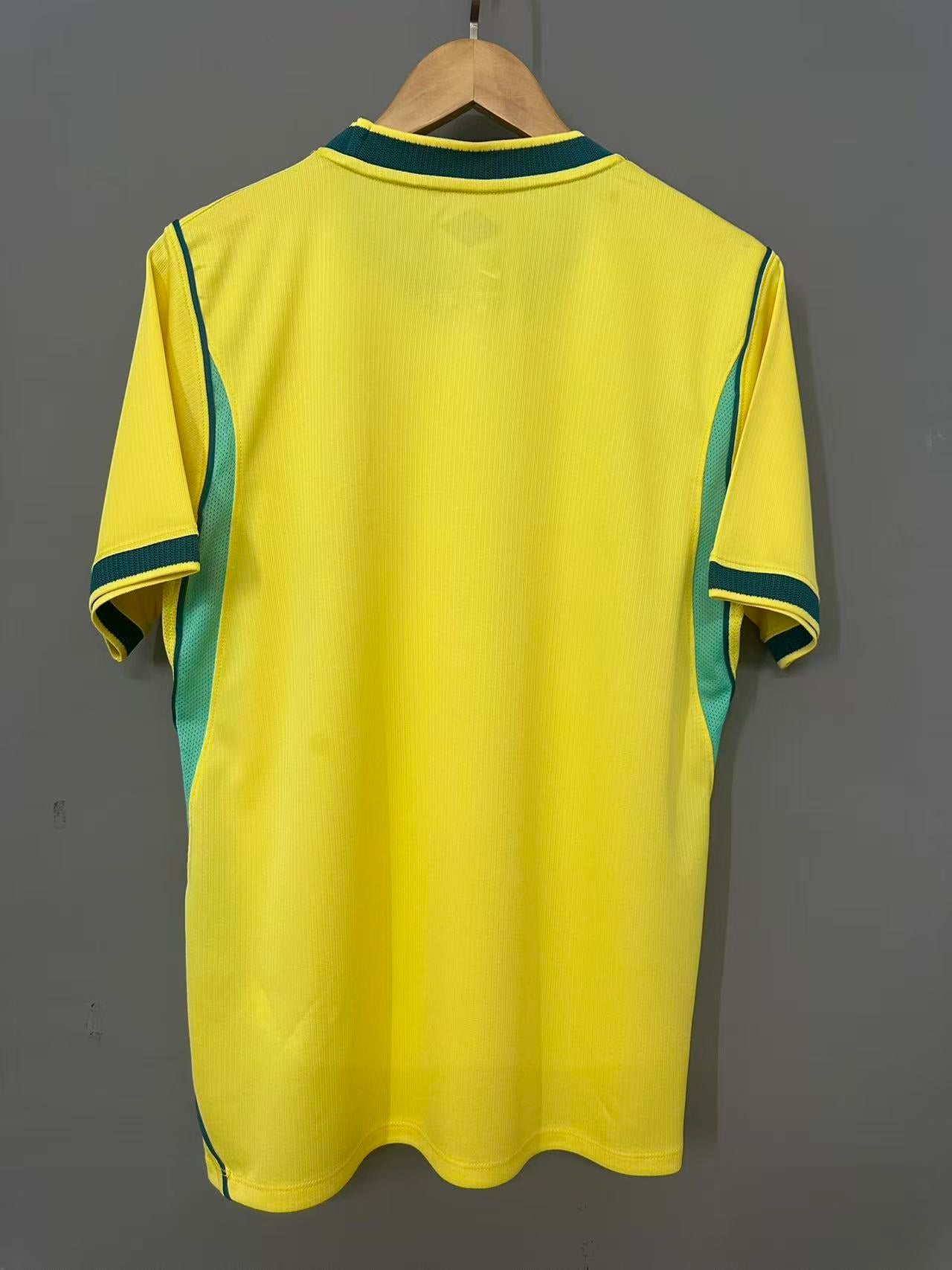 Brazil Home Football Shirt Short Sleeve Jersey 2026