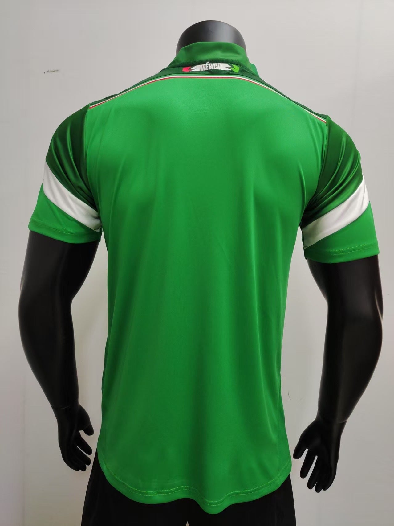 Mexico Adidas Green Retro Player Jersey