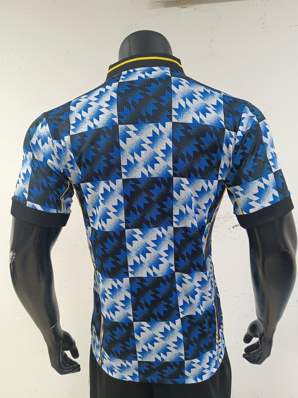 Manchester United Blue Adidas Original Retro Football Player Jersey