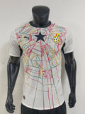 Ghana Home Football Shirt White Black star Short Sleeve Adults Jersey