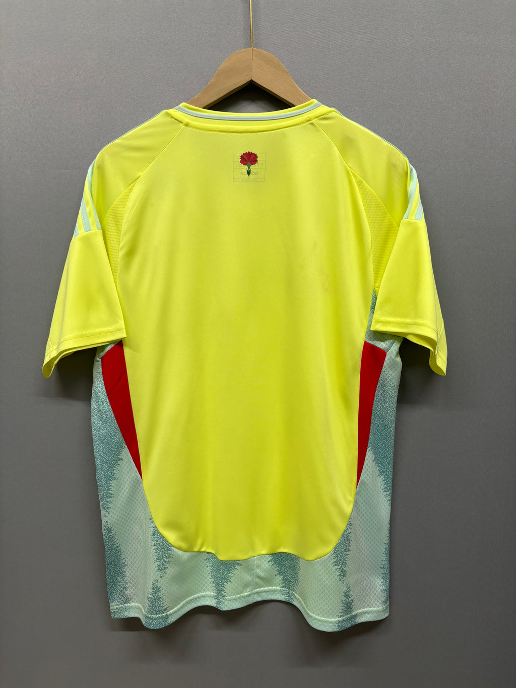 Spain Away Green Football Shirt Short Sleeve Adults Jersey