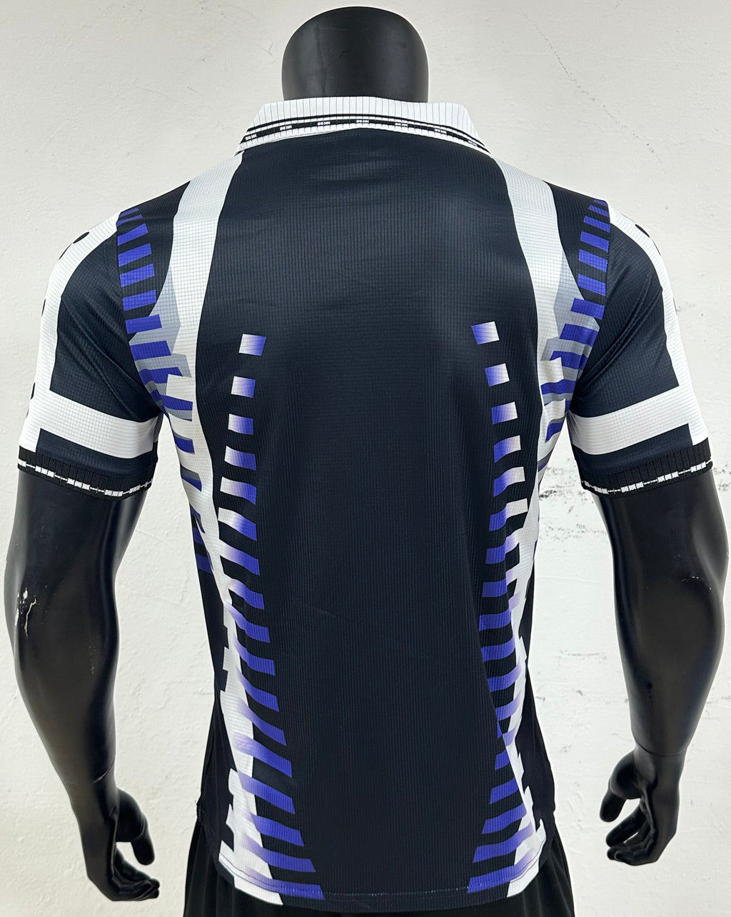 Real Madrid Kelme Navy Blue Retro Player Jersey