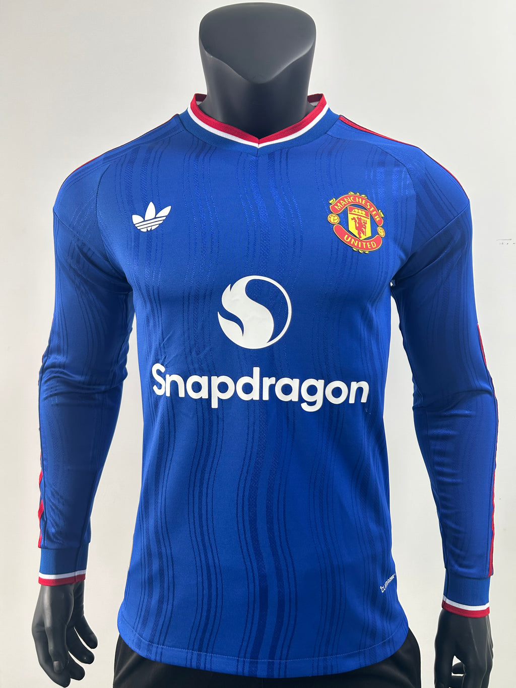 Manchester United Away 26/27 Long Sleeve Football Player Jersey