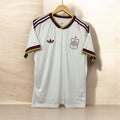 Spain Home Football Shirt White Short Sleeve Adults Jersey