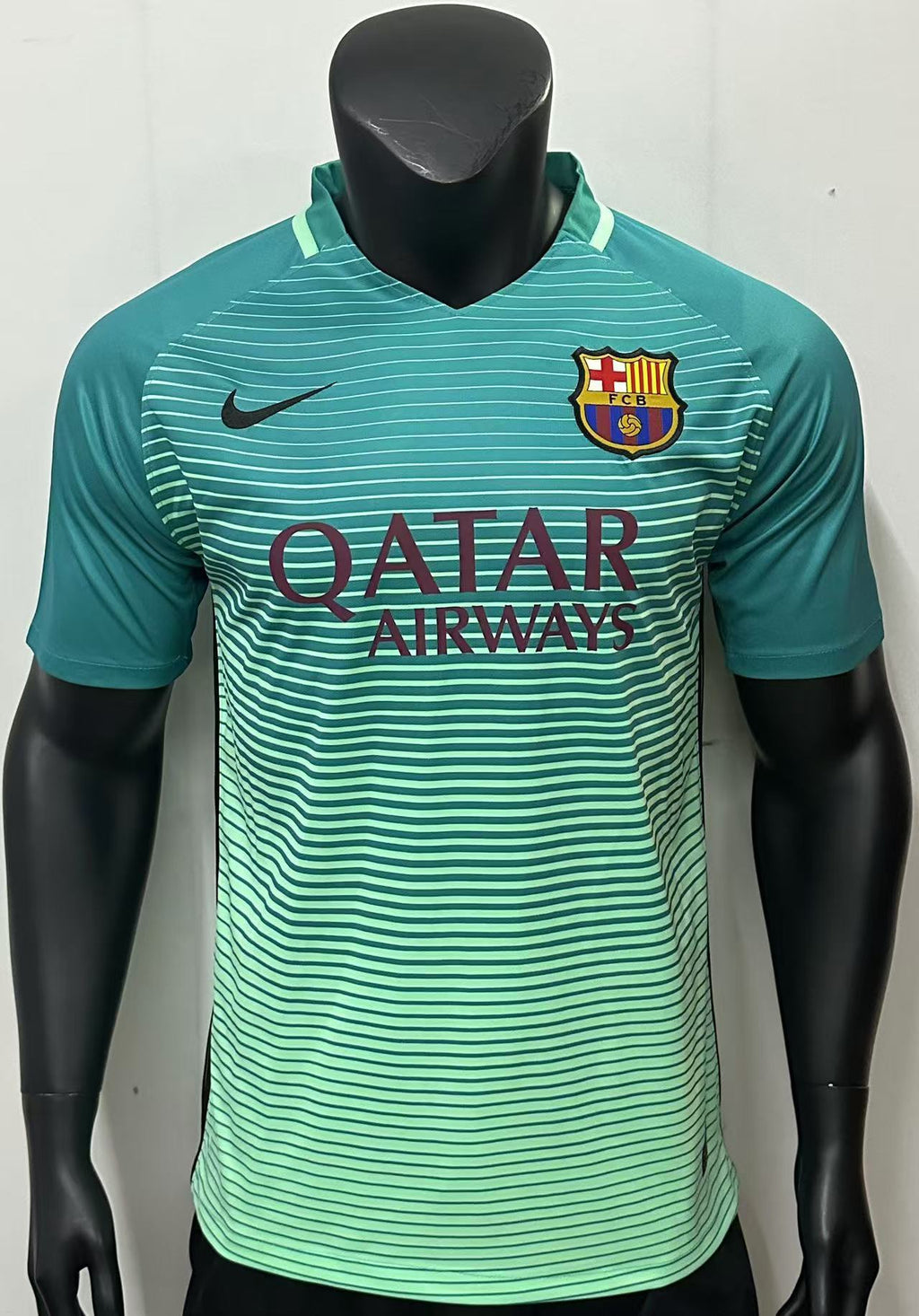 Barcelona Gradient Qatar Player Jersey