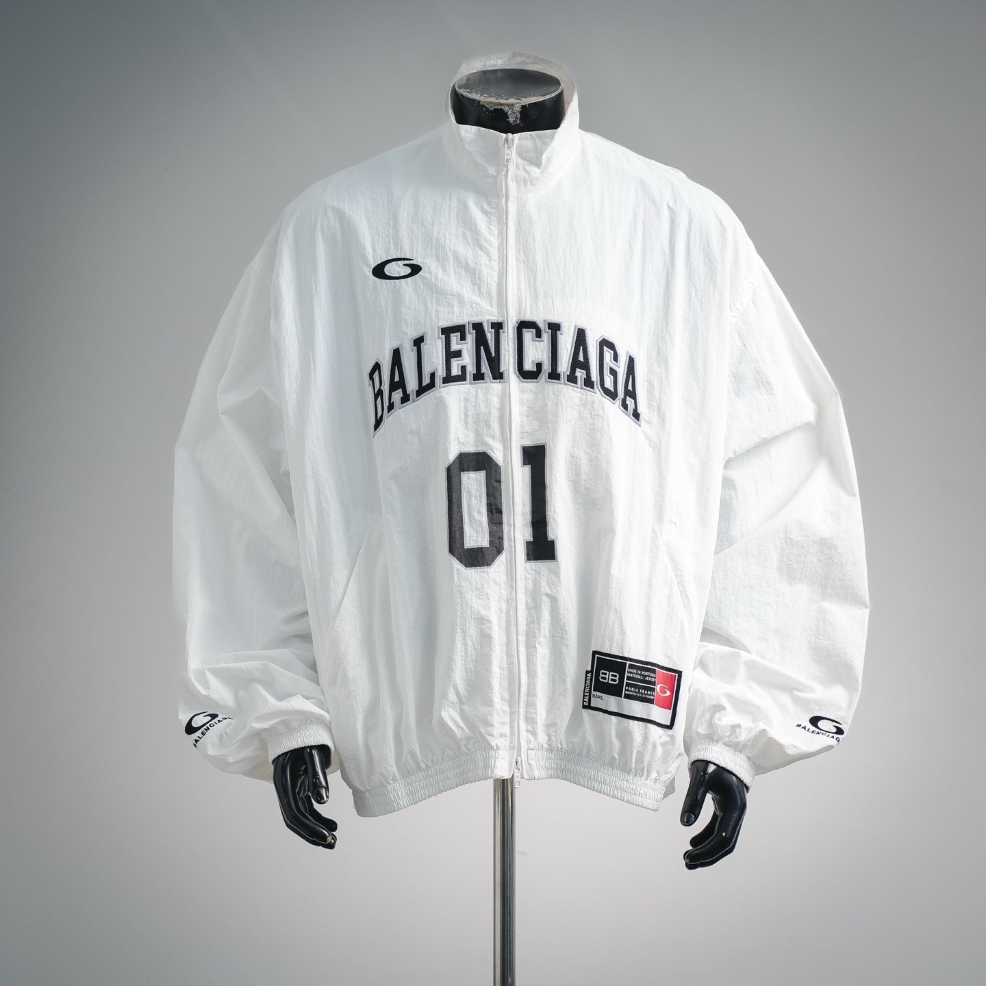 Lightweight 01 Balenciaga Jacket White/Blue