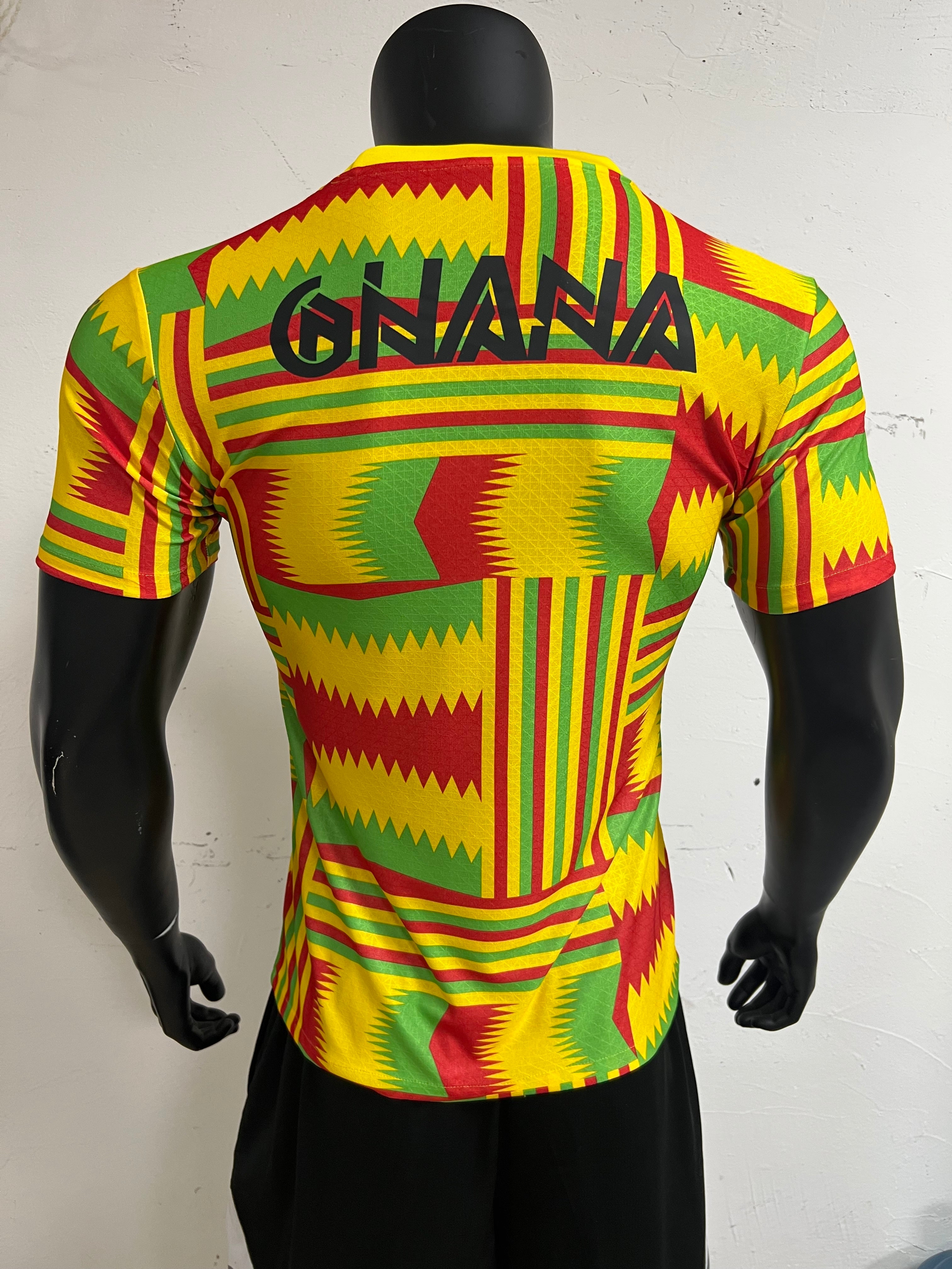 Ghana ftblCulture Retro Football Player Jersey