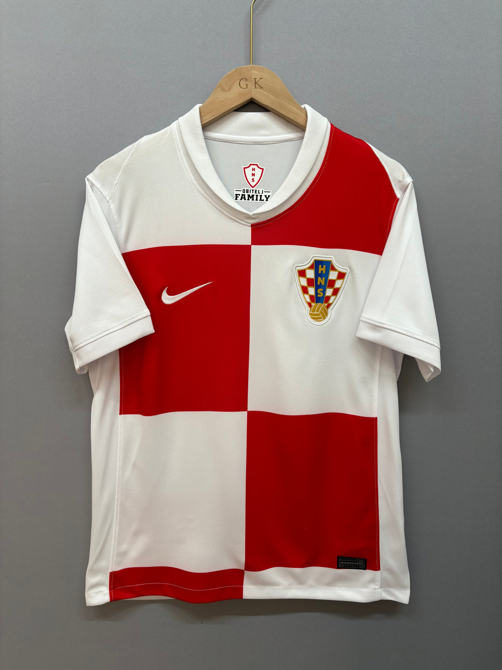 Croatia Home Football Shirt Short Sleeve Adults Jersey