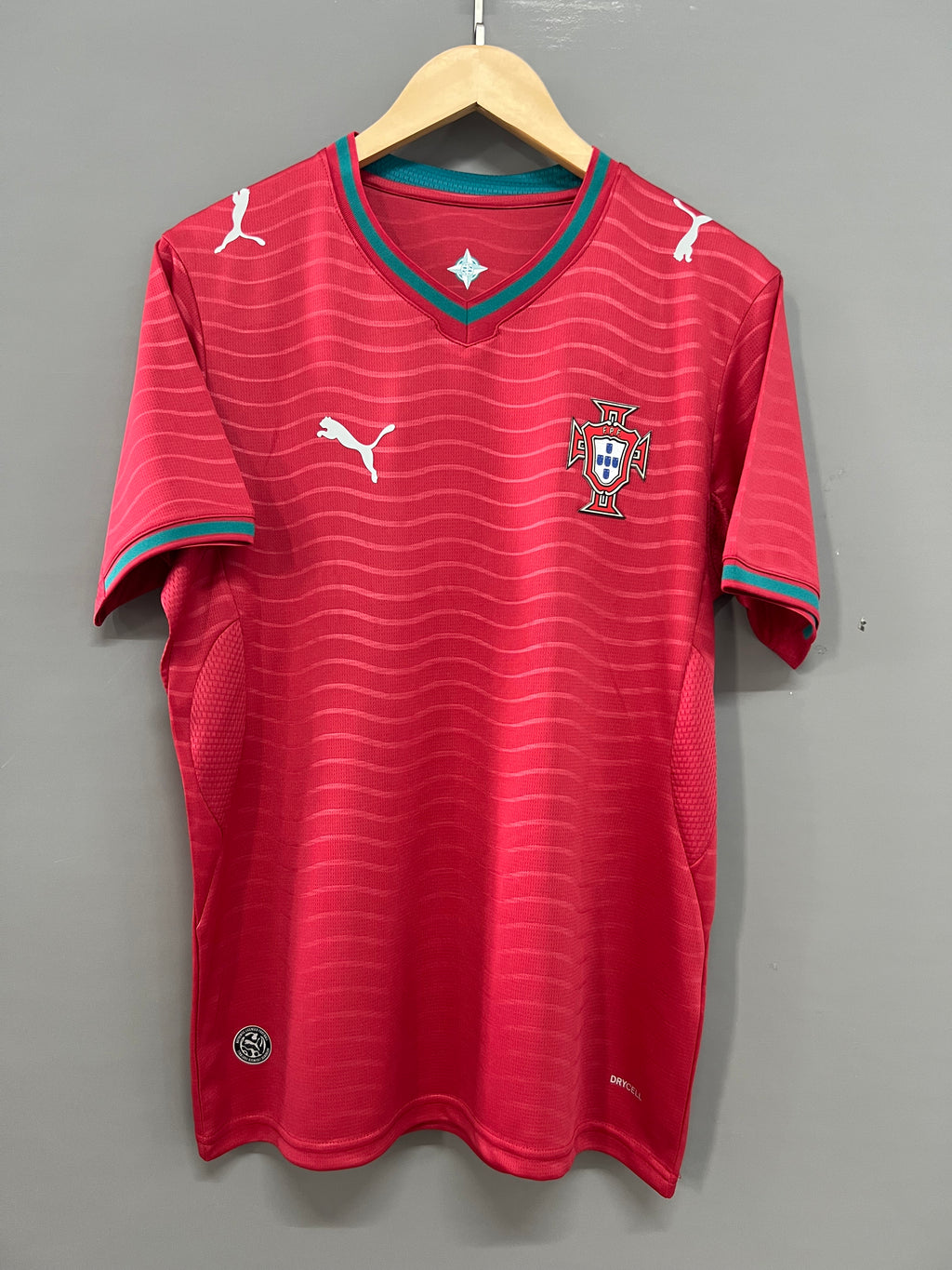 Portugal Home Football Shirt Short Sleeve