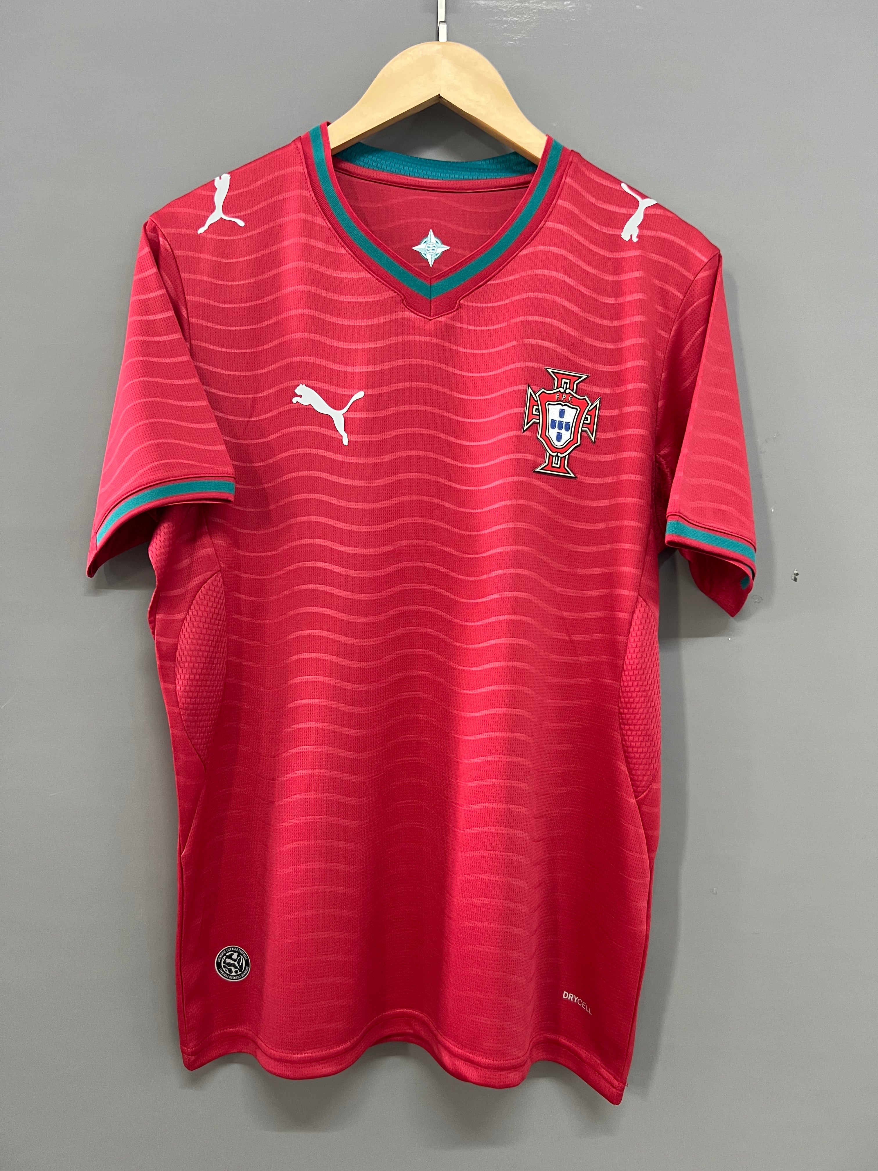 Portugal Home Football Shirt Short Sleeve