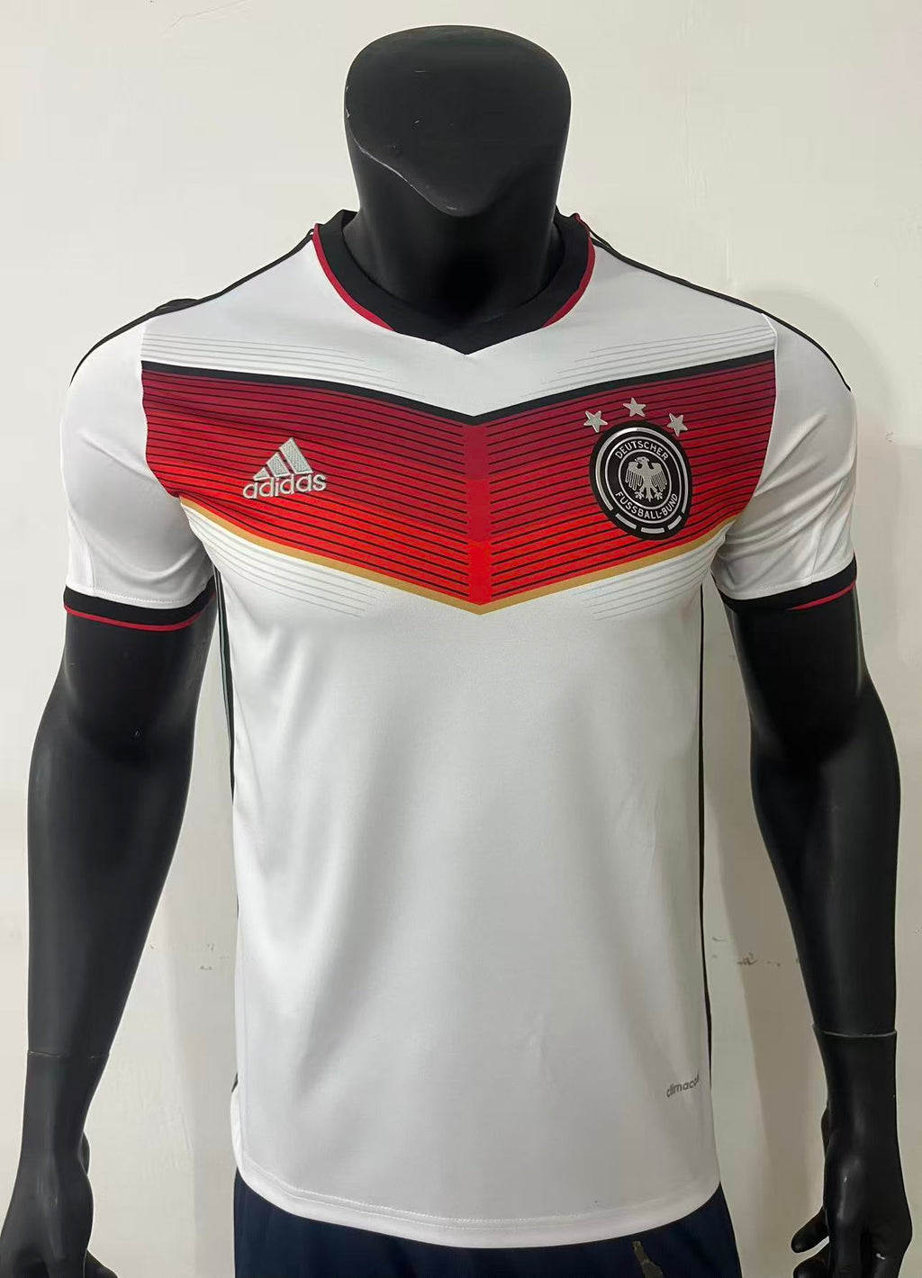Adidas Germany Three Star Logo Player Retro Jersey
