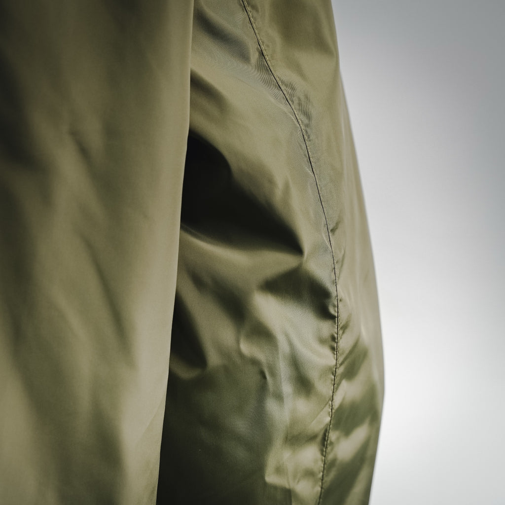 Moncler Light Luxury Casual Hooded Thin Jacket Black/Green