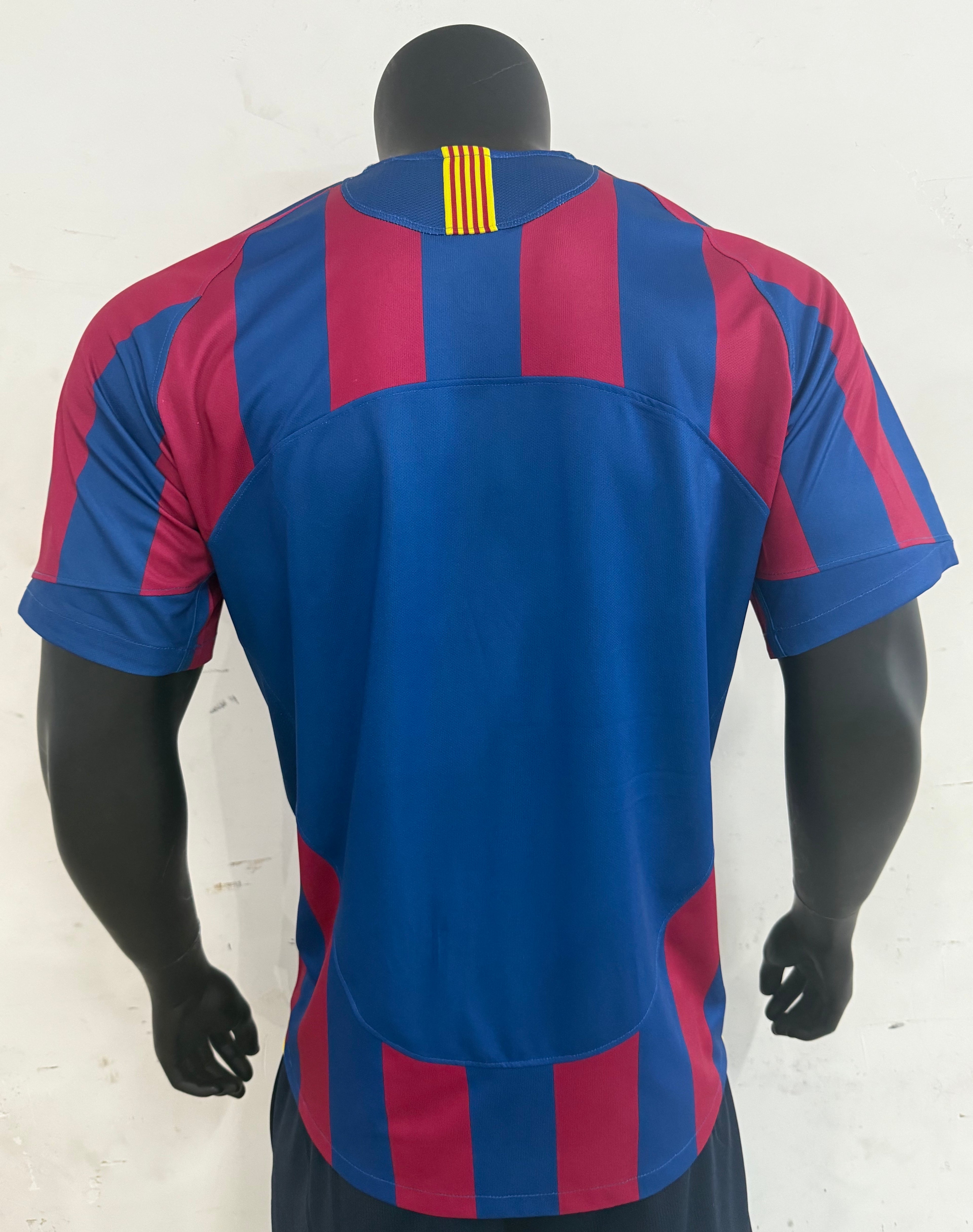 Barcelona Retro Ronaldinho Home Player Jersey