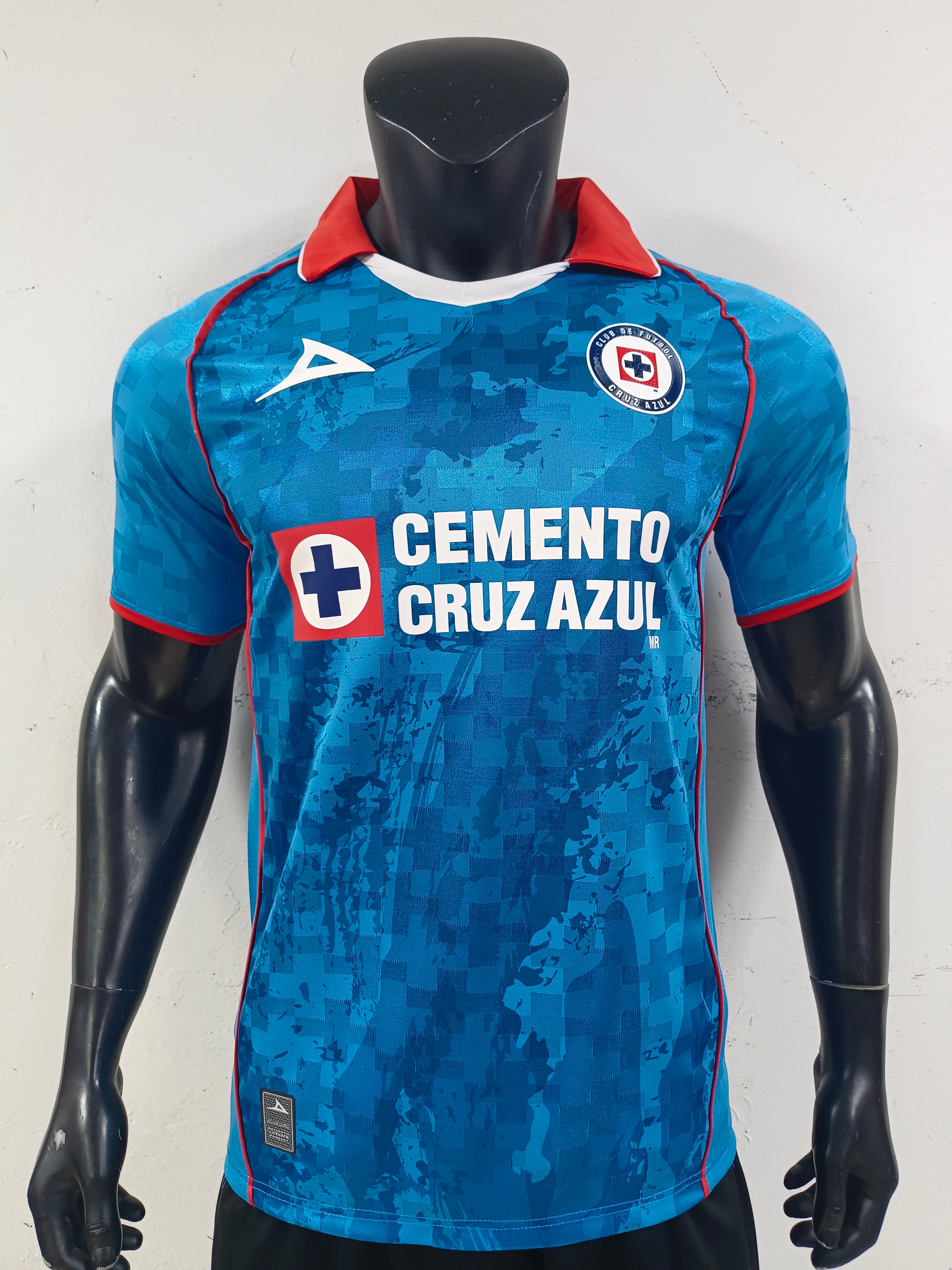 Pirma Cruz Azul Football Player Jersey