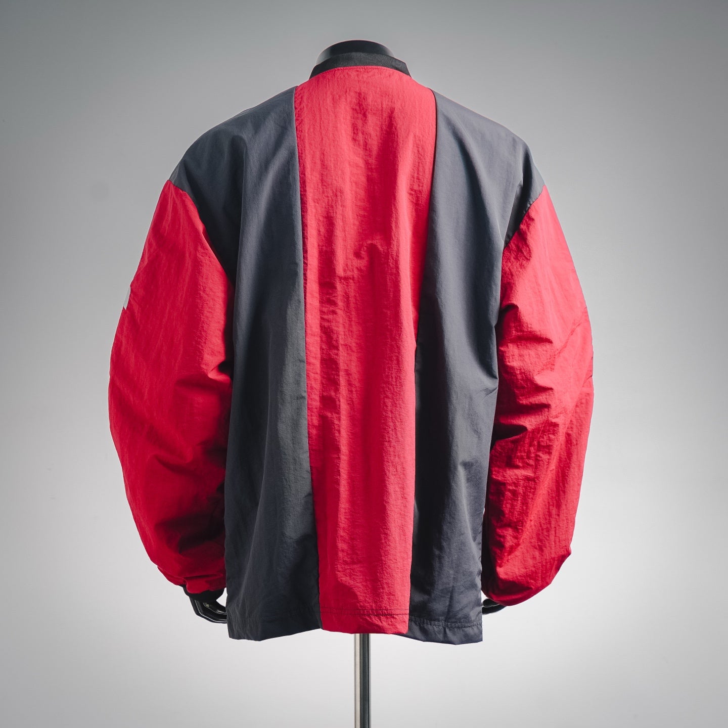 Balenciaga Red&Black Stripped Oversized Jacket