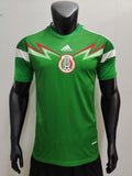 Mexico Adidas Green Retro Player Jersey