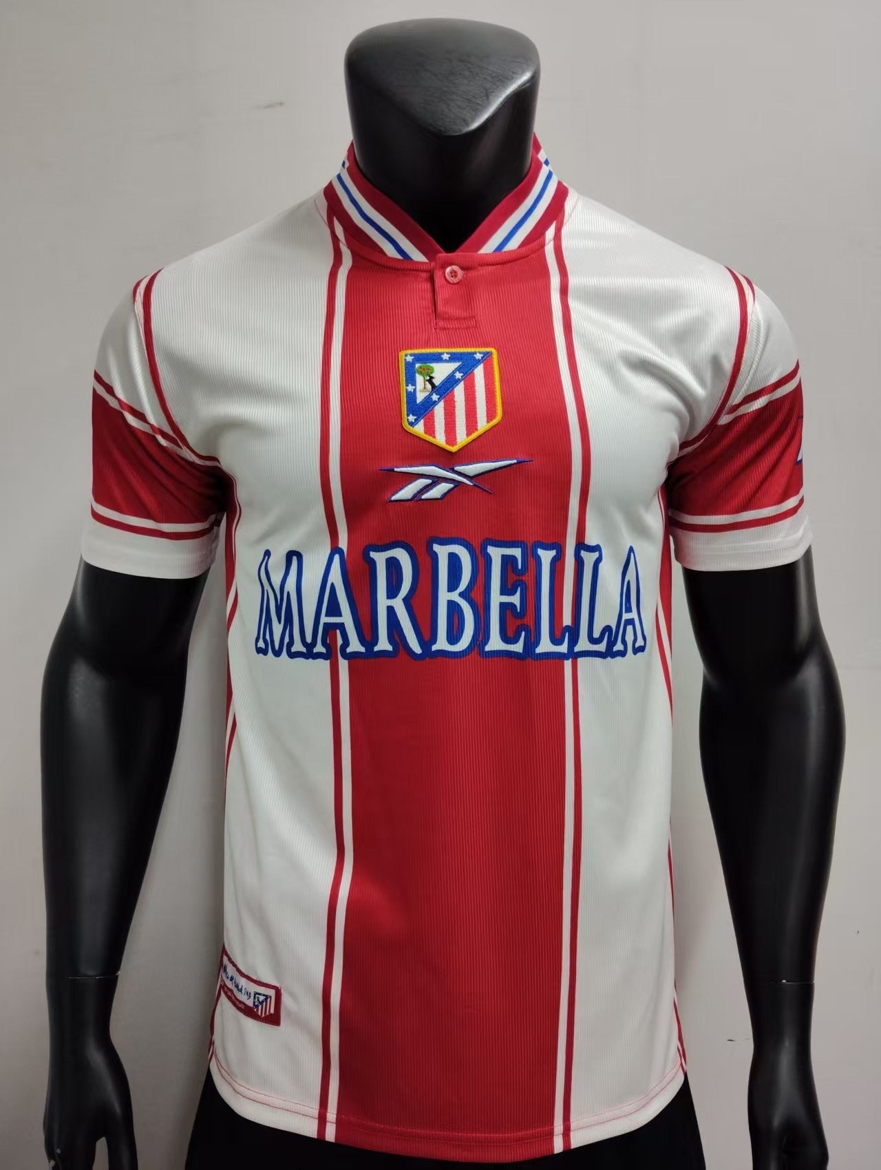 Athletico Madrid Reebok Marbella Player Retro Jersey