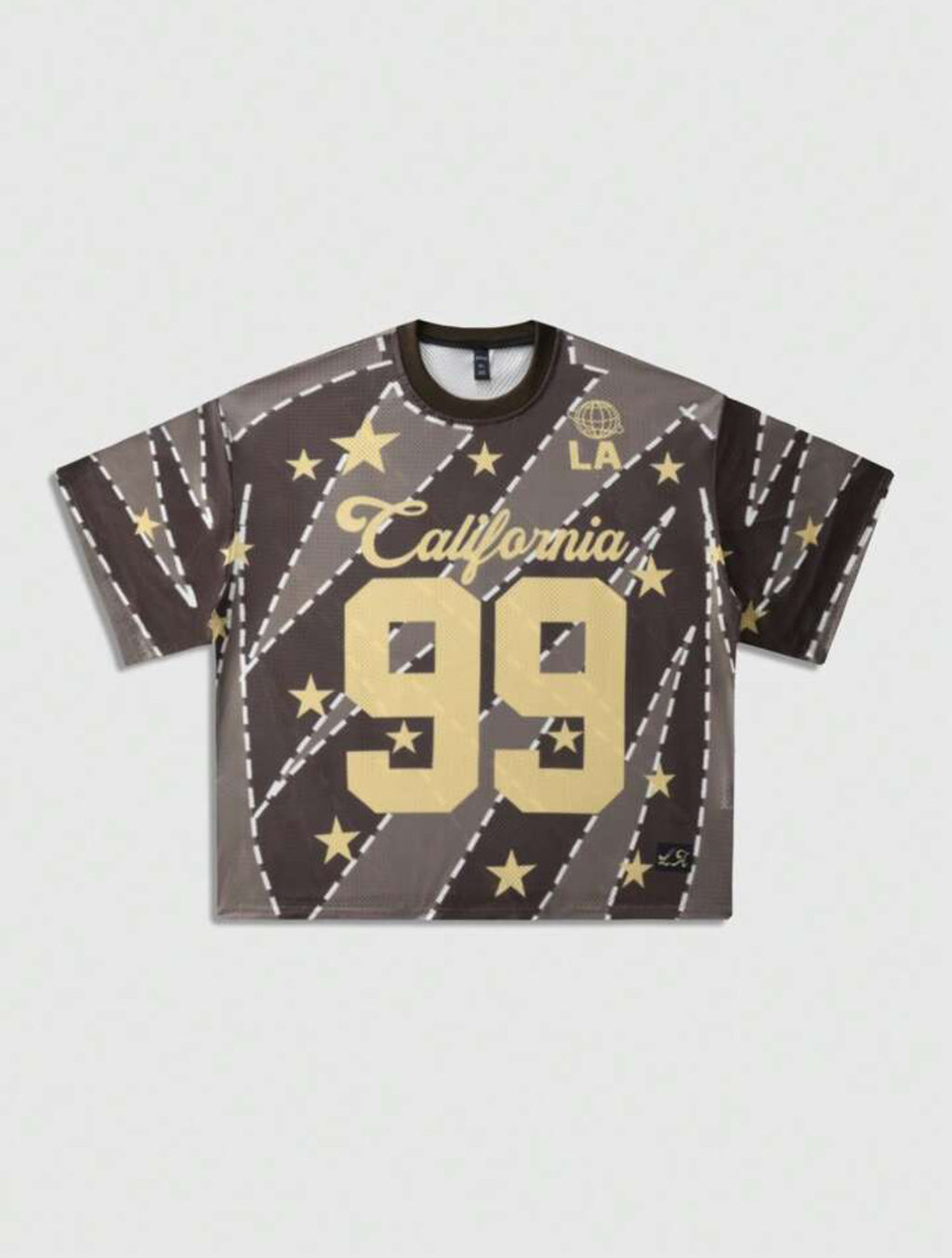 Mesh Fabric California Short Sleeve Jersey