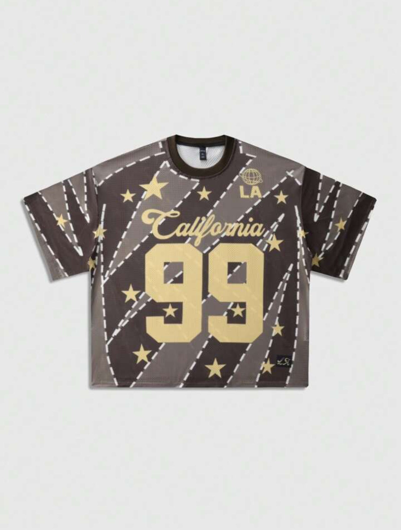 Mesh Fabric California Short Sleeve Jersey