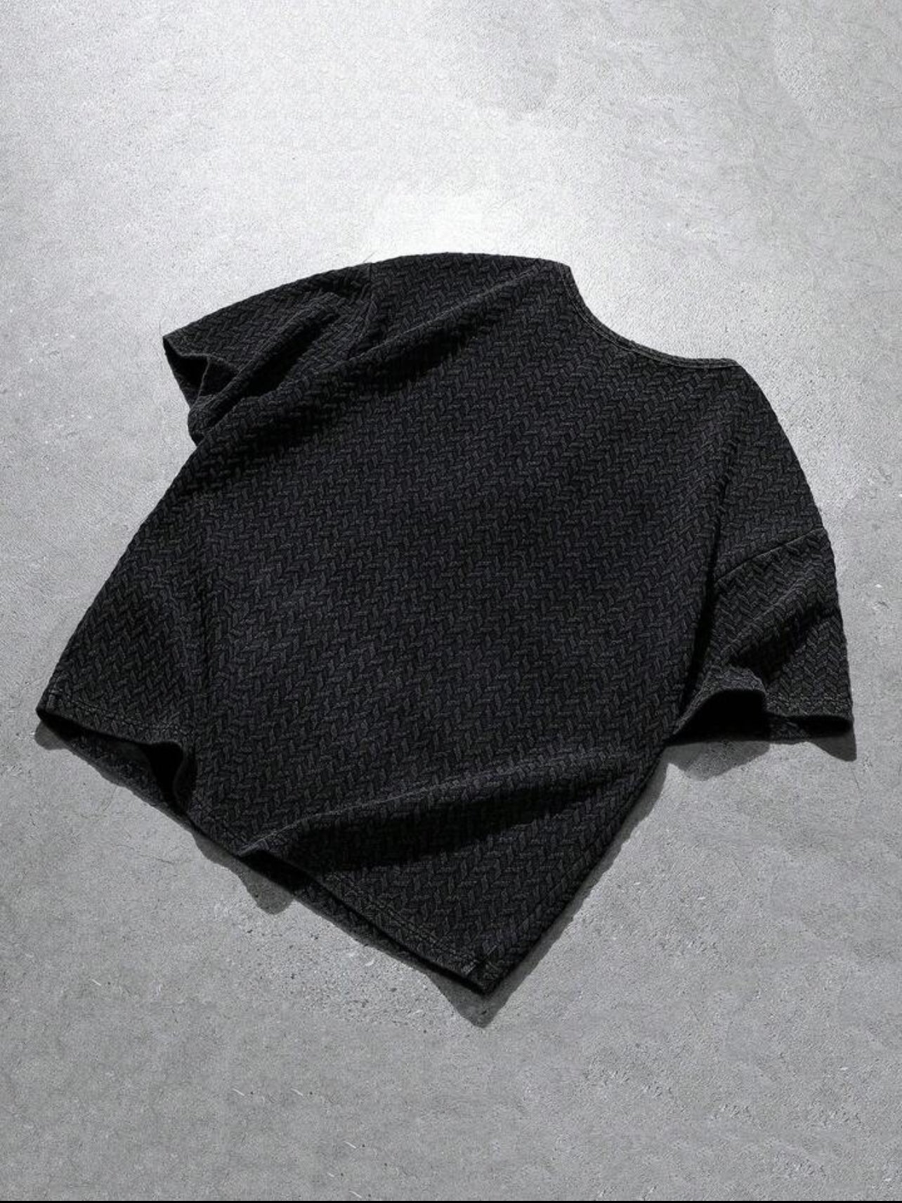 Basic Washed Button Up T-shirt