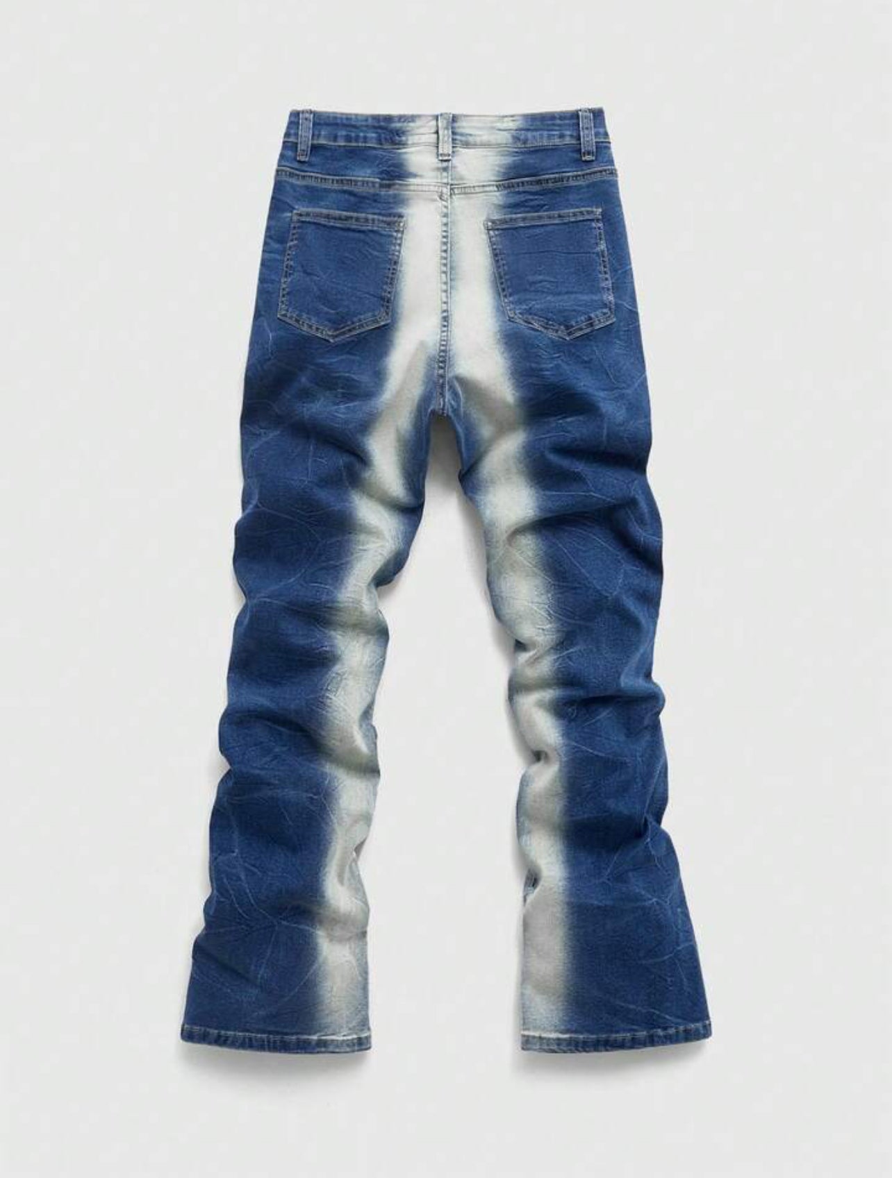 Washed Blue Y2K Style Jeans