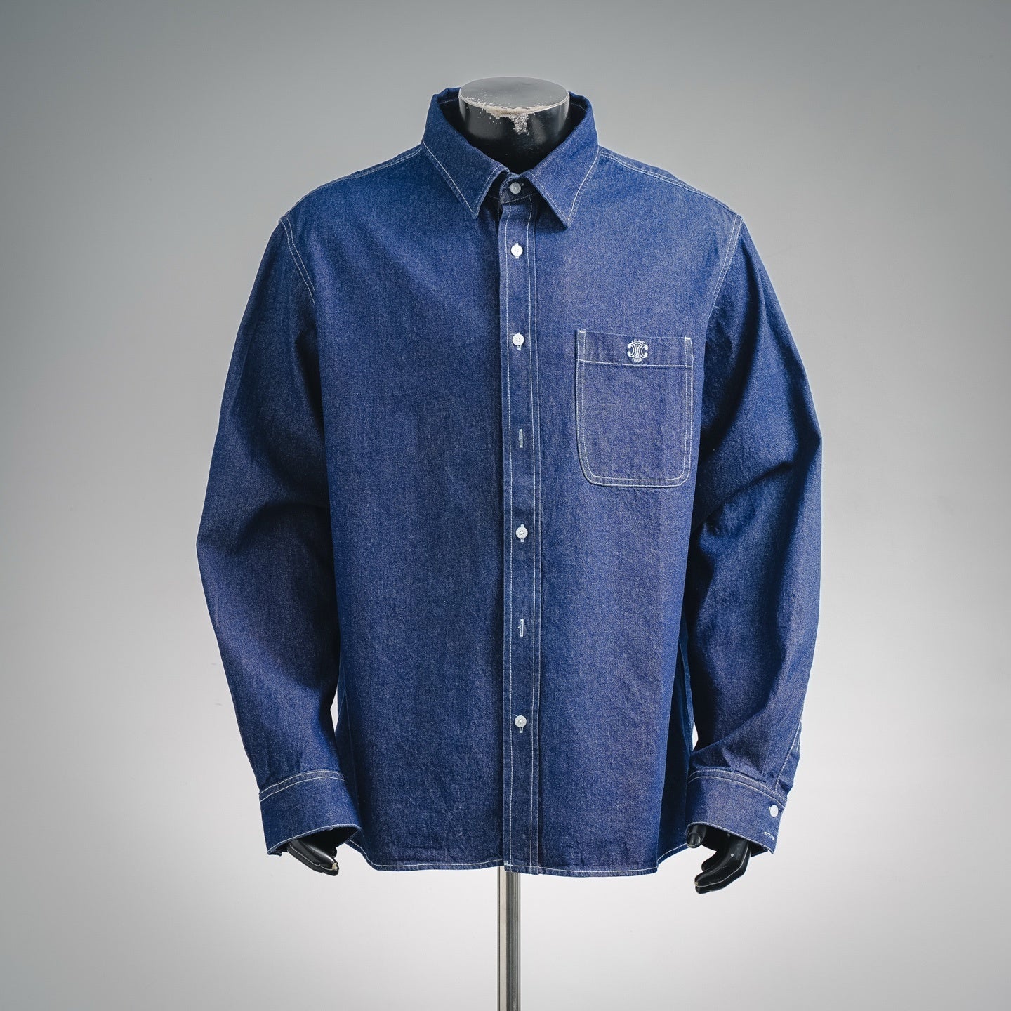 Celine Oversized Denim Shirt