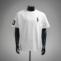 Polo Ralph Lauren Three Sleeve Embroidery T-shirt White/Black/Blue