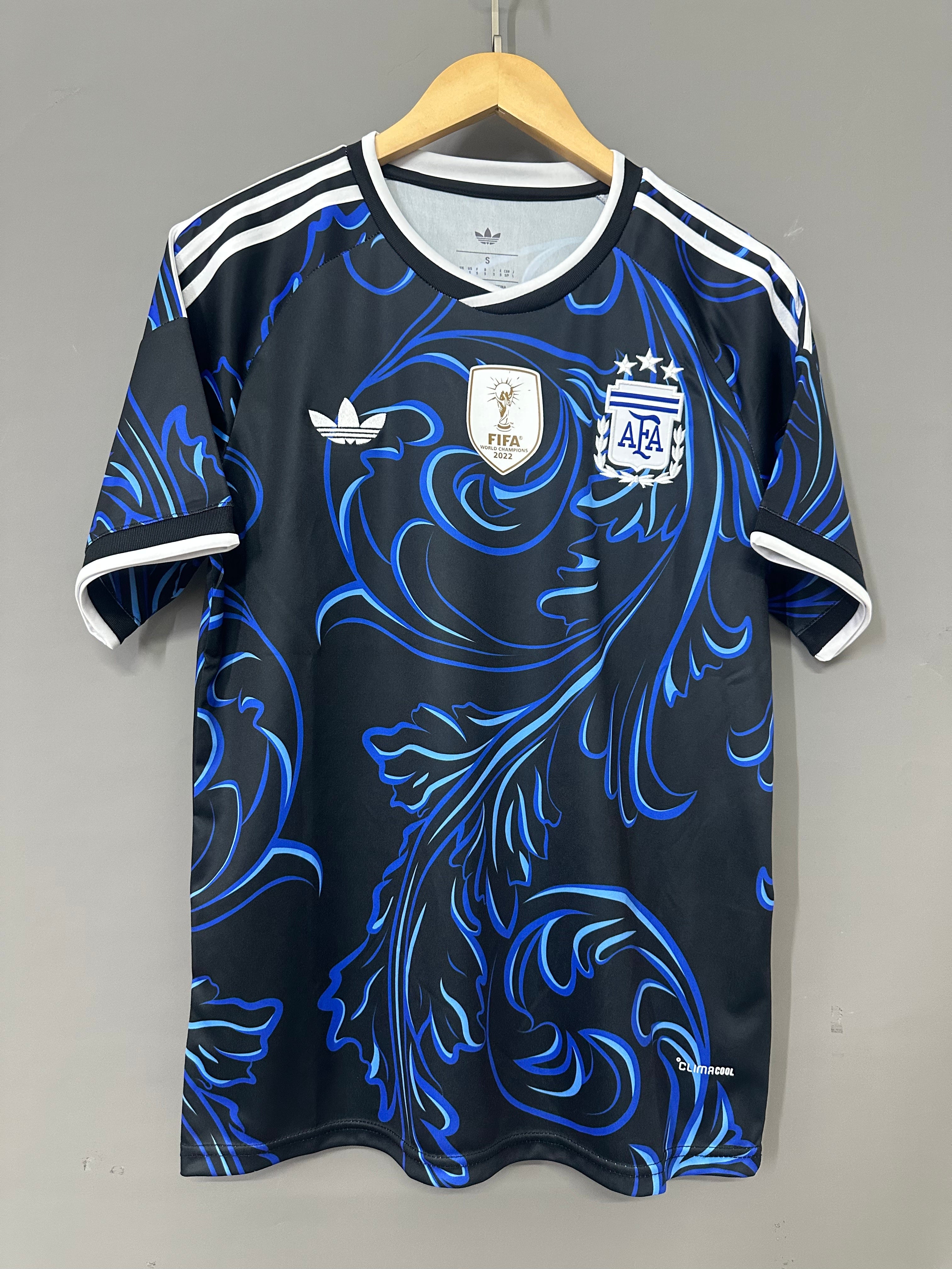 Argentina Away Football Shirt short sleeve Jersey