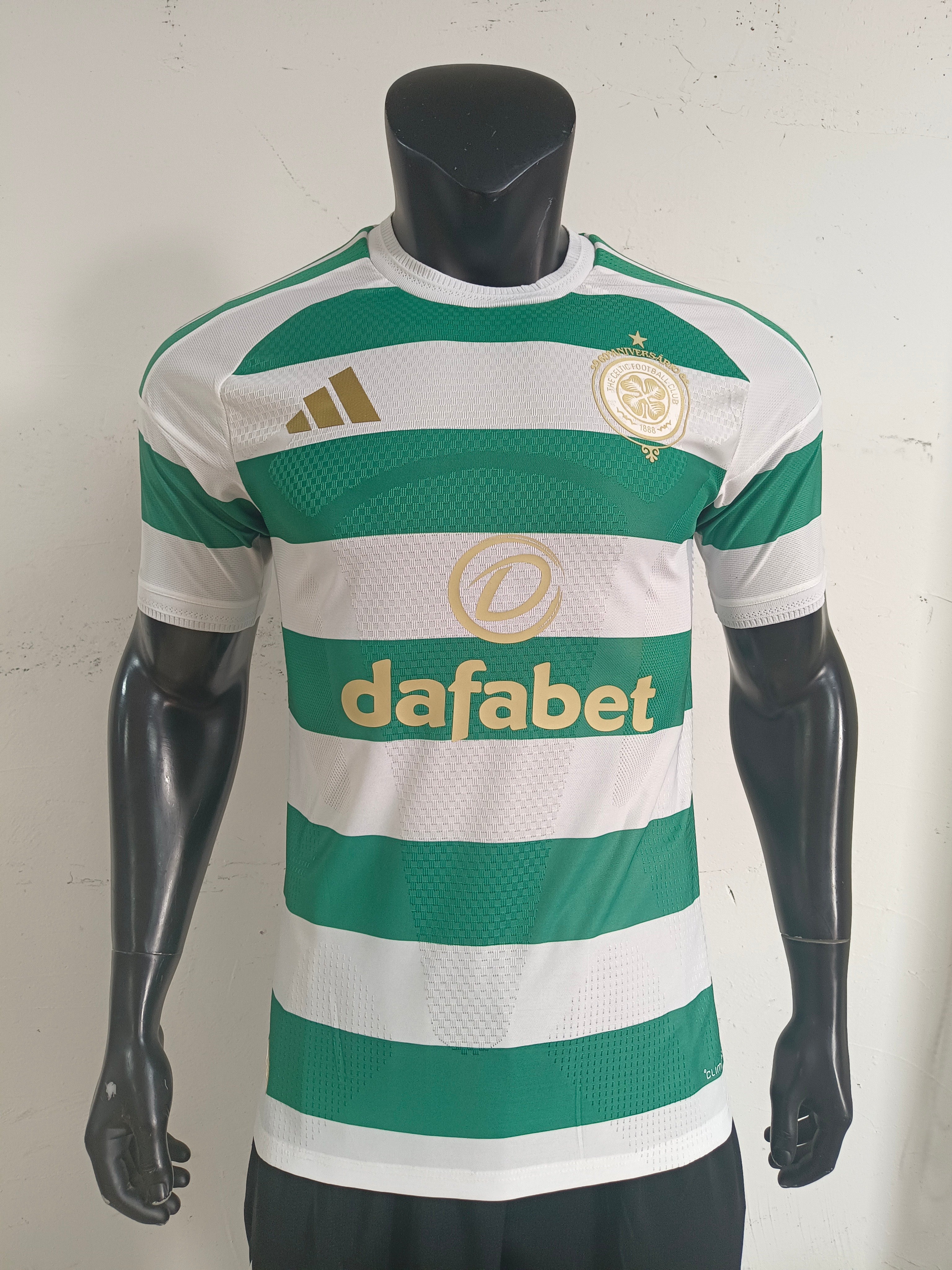 Celtic Home Football Shirt Short Sleeve Player Jersey