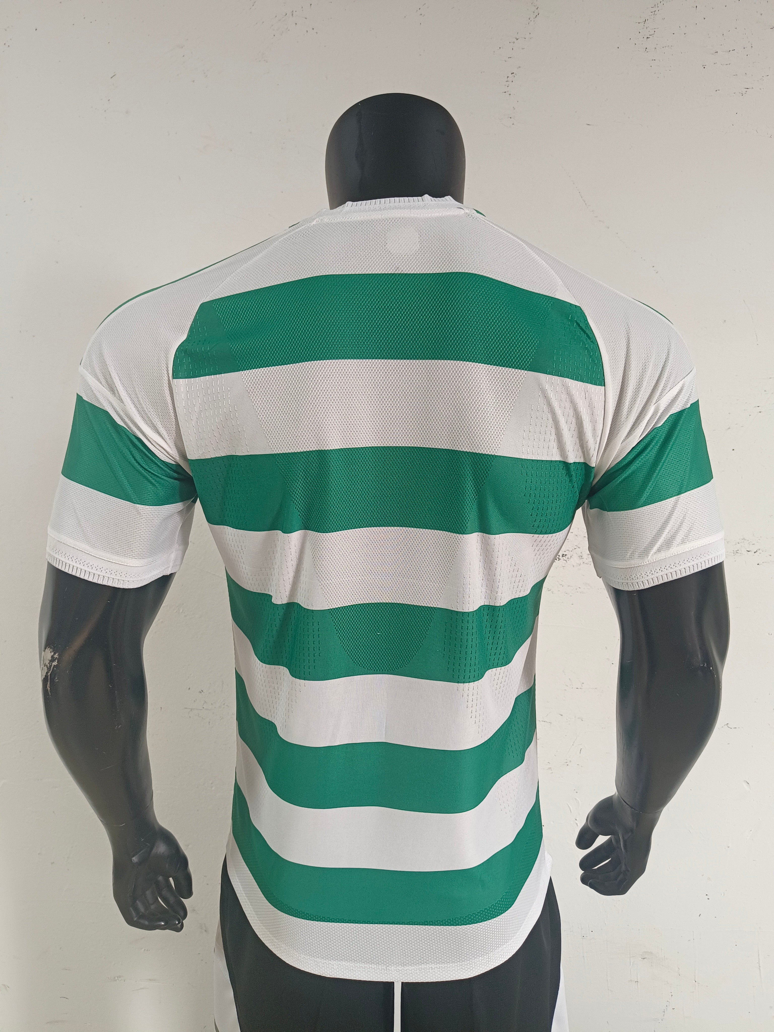 Celtic Home Football Shirt Short Sleeve Player Jersey
