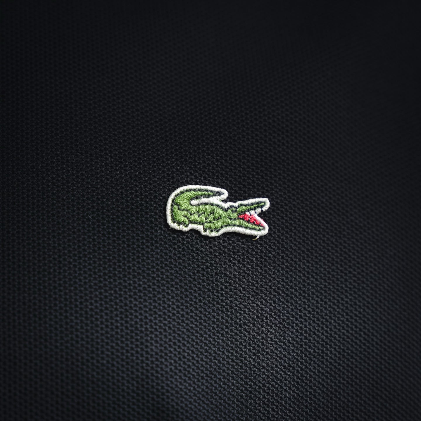 Lacoste Botton Up Shirt White/Black/Green