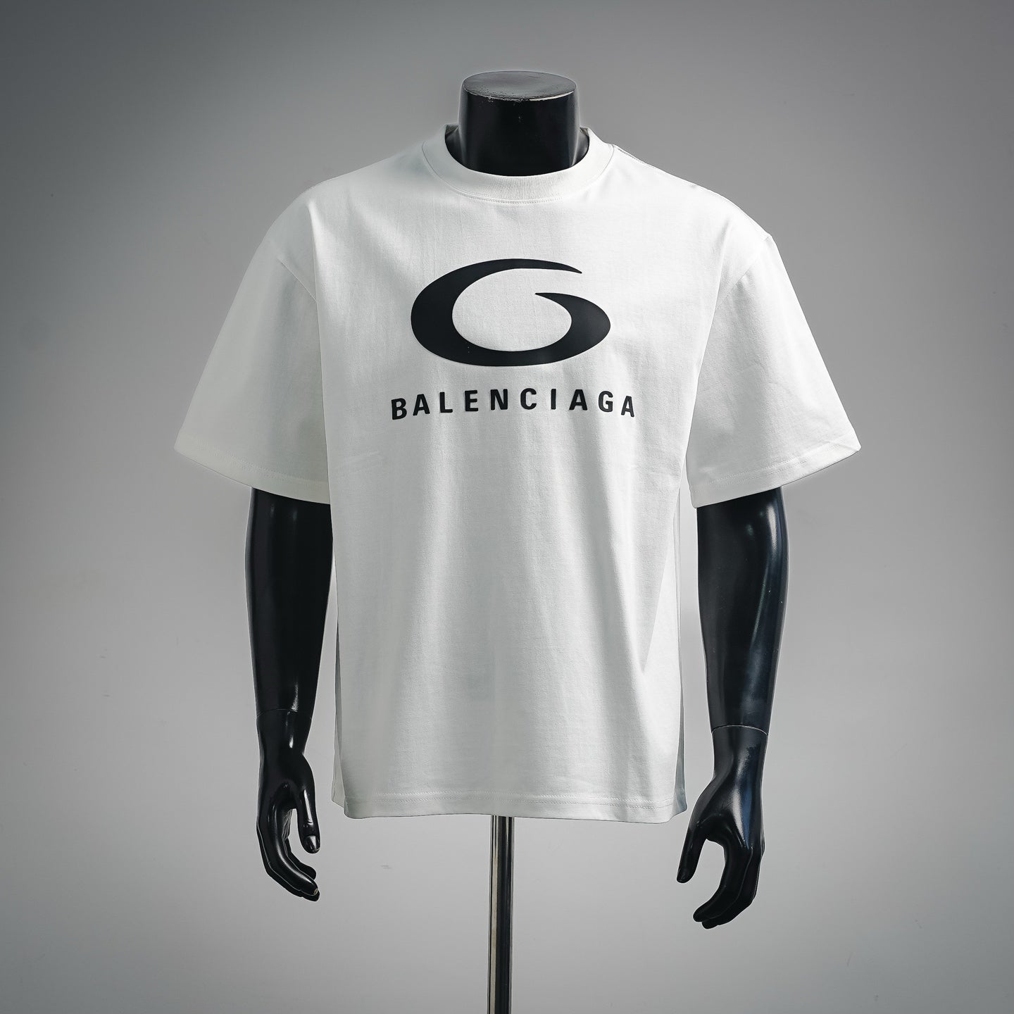 Balenciaga Relaxed T-shirt White/Black