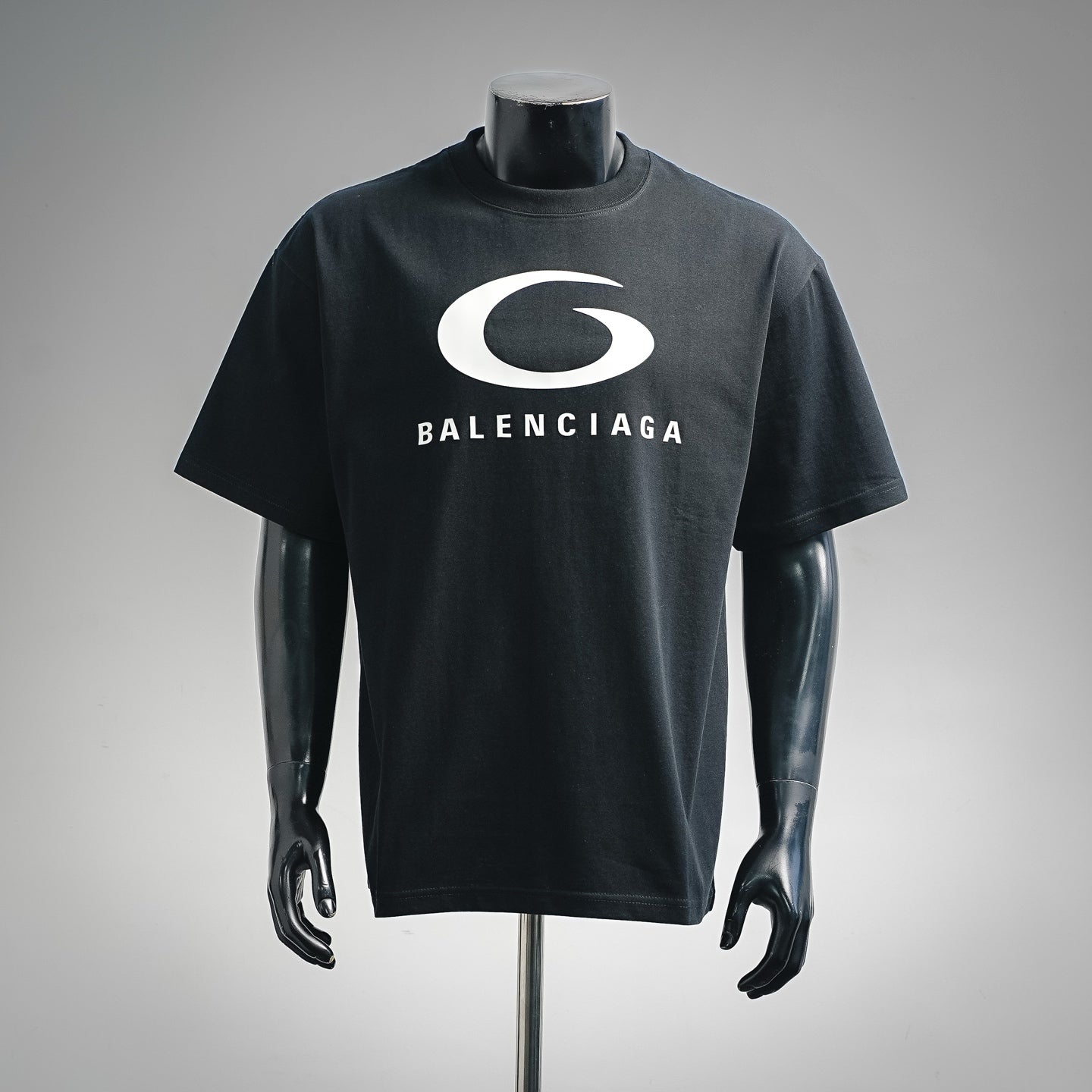 Balenciaga Relaxed T-shirt White/Black
