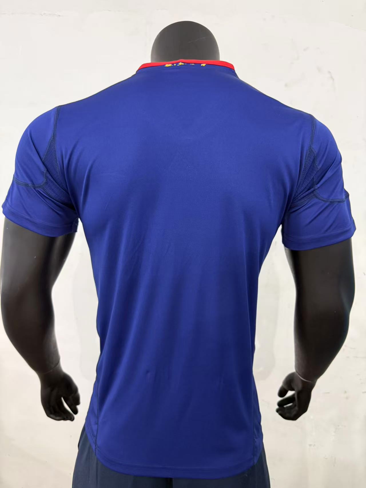 Spain Dark Blue Adidas Player Jersey