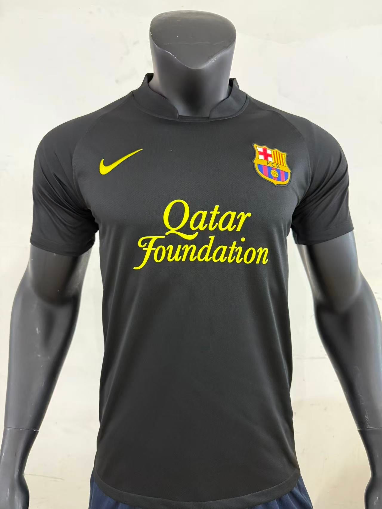 Barcelona Qatar Black Player Jersey