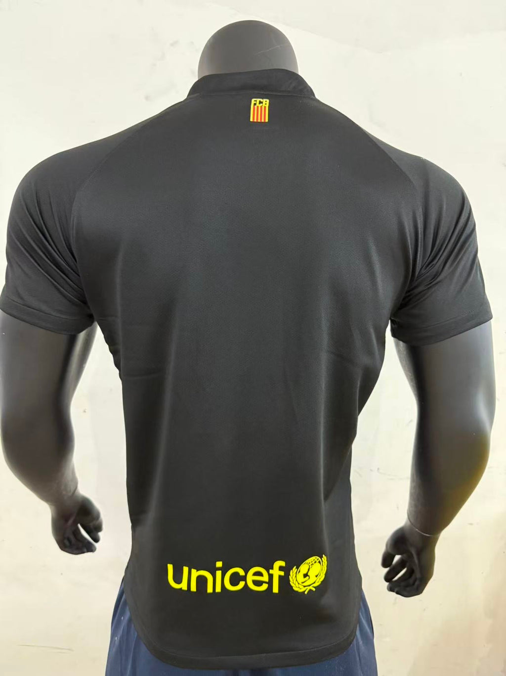 Barcelona Qatar Black Player Jersey